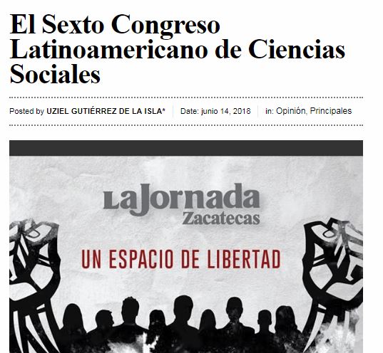 Lee más sobre el artículo El Sexto Congreso Latinoamericano de Ciencias Sociales