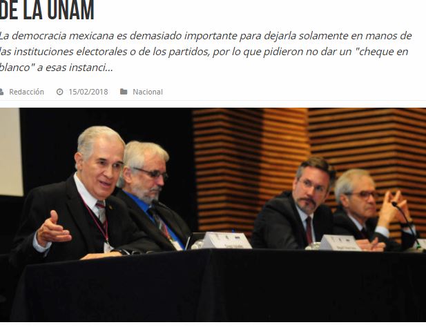 Lee más sobre el artículo La democracia se construye con ciudadanos críticos y participativos, señalan académicos de la UNAM