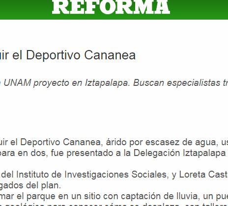 Lee más sobre el artículo Proponen reconstruir el Deportivo Cananea