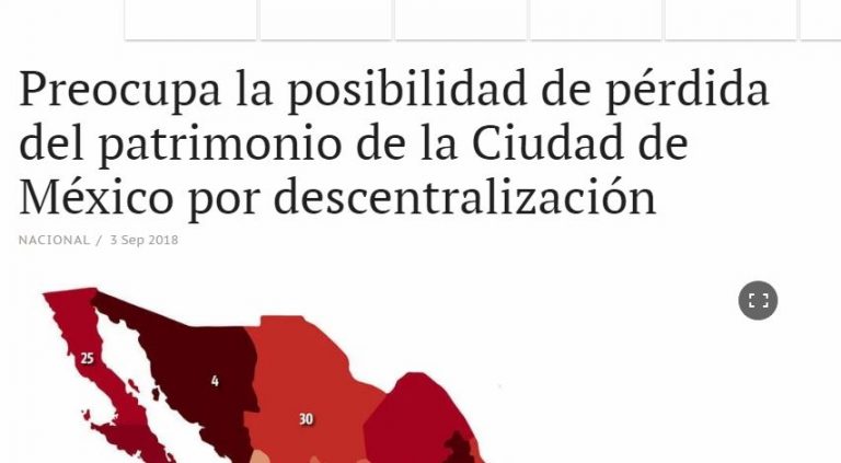 Lee más sobre el artículo Preocupa la posibilidad de pérdida del patrimonio de la Ciudad de México por descentralización