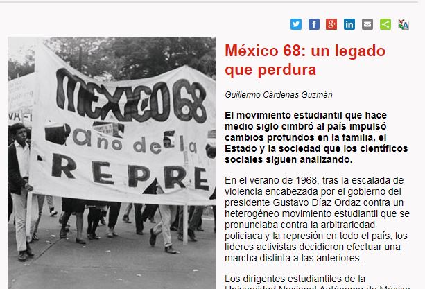 Lee más sobre el artículo México 68: un legado que perdura