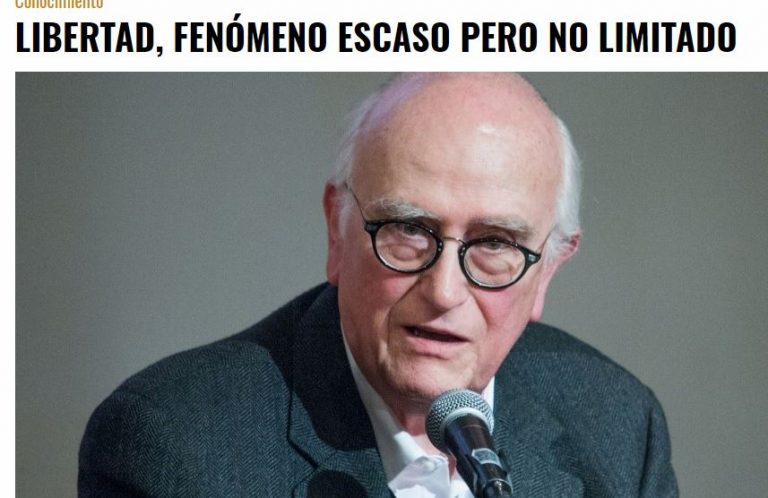 Lee más sobre el artículo LIBERTAD, FENÓMENO ESCASO PERO NO LIMITADO