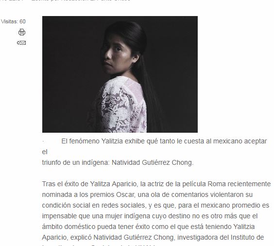 Lee más sobre el artículo El efecto Yalitza ¿racismo o sólo discriminación?