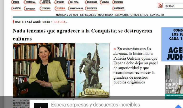 Lee más sobre el artículo Nada tenemos que agradecer a la Conquista; se destruyeron culturas