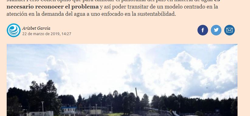 Lee más sobre el artículo En México se sobreexplotan 105 acuíferos