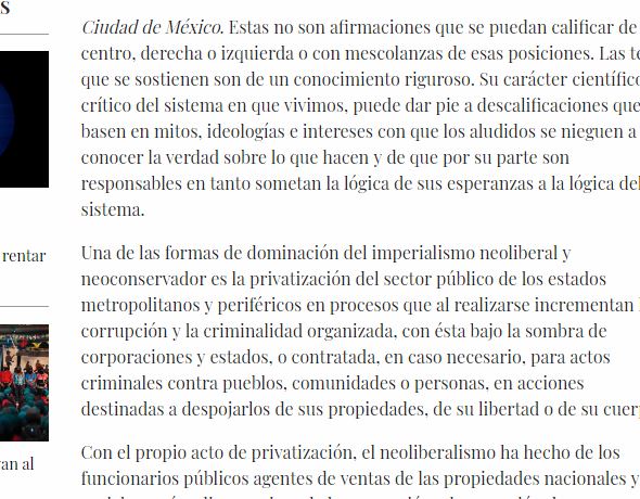 Lee más sobre el artículo A dónde va México / Pablo González Casanova