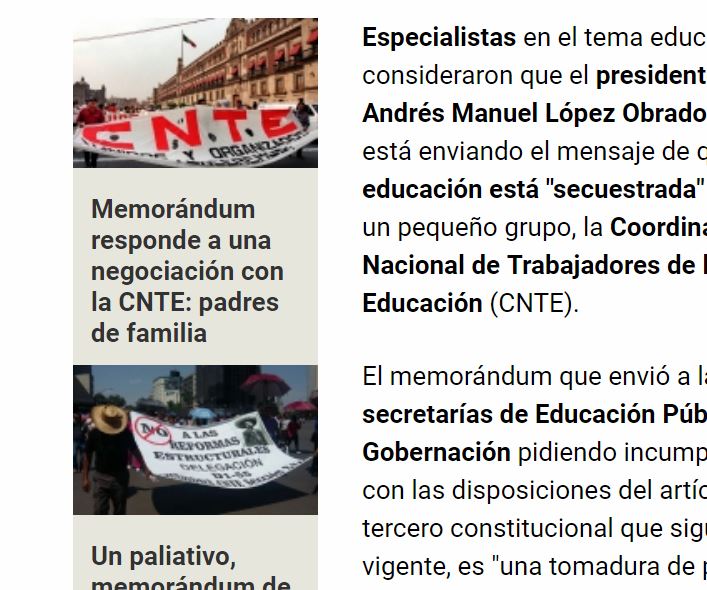 Lee más sobre el artículo Memorándum de Amlo contra reforma educativa “tomadura de pelo”: Expertos