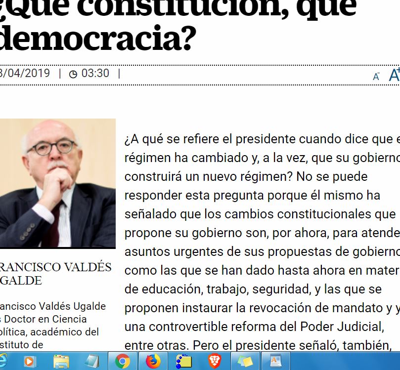 Lee más sobre el artículo ¿Qué constitución, qué democracia?