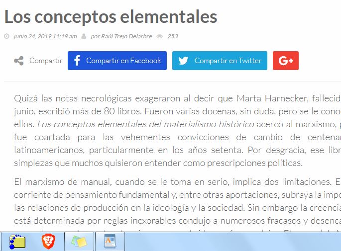 Lee más sobre el artículo Los conceptos elementales