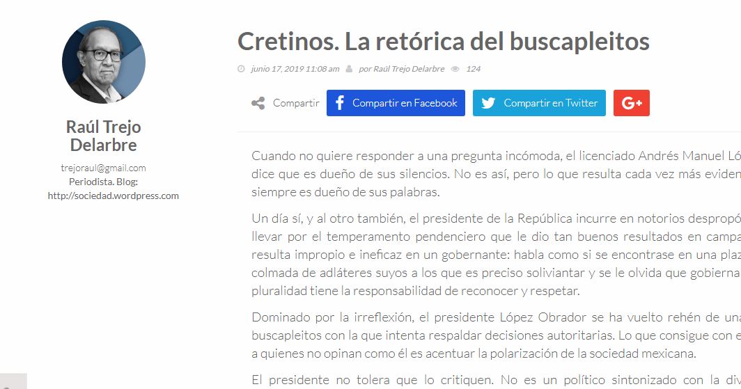 Lee más sobre el artículo La retórica del buscapleitos