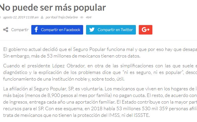 Lee más sobre el artículo No puede ser más popular