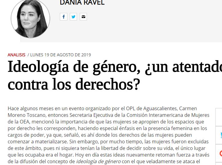 Lee más sobre el artículo Ideología de género, ¿un atentado contra los derechos?