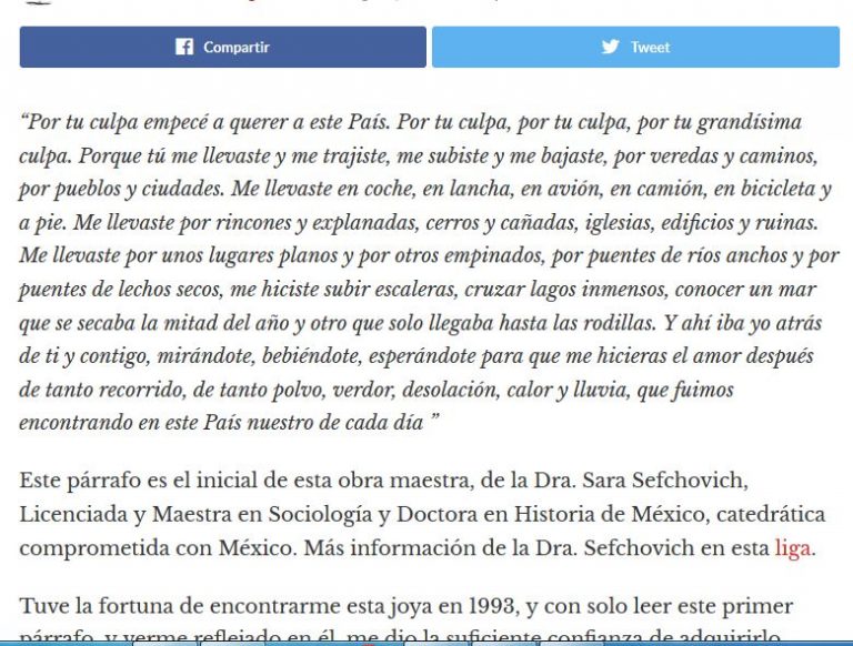 Lee más sobre el artículo Demasiado amor de Sara Sefchovich