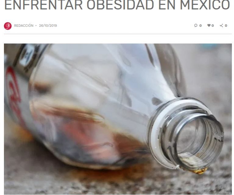 Lee más sobre el artículo ES INSUFICIENTE EL ETIQUETADO DE ALIMENTOS Y BEBIDAS PARA ENFRENTAR OBESIDAD EN MÉXICO