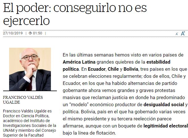 Lee más sobre el artículo El poder: conseguirlo no es ejercerlo