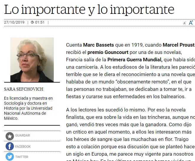 Lee más sobre el artículo Lo importante y lo importante