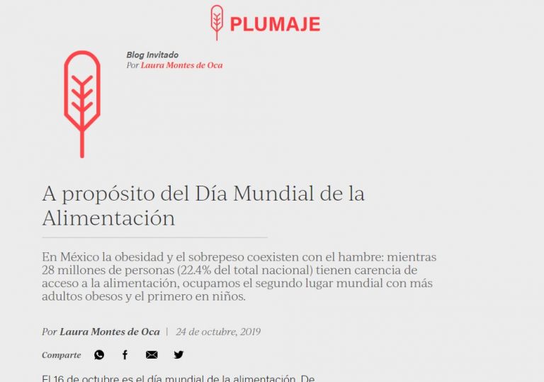 Lee más sobre el artículo A propósito del Día Mundial de la Alimentación