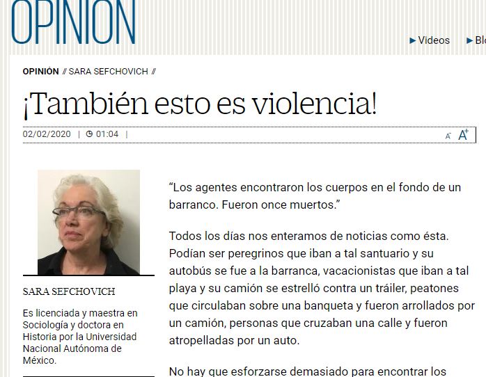 Lee más sobre el artículo ¡También esto es violencia!