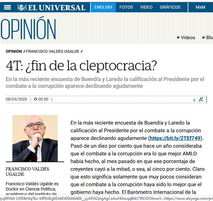 Lee más sobre el artículo 4T:¿fin de la cleptocracia?