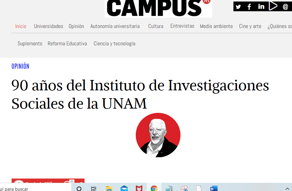 Lee más sobre el artículo 90 años del Instituto de Investigaciones Sociales de la UNAM