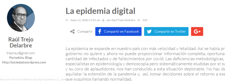 Lee más sobre el artículo La epidemia digital