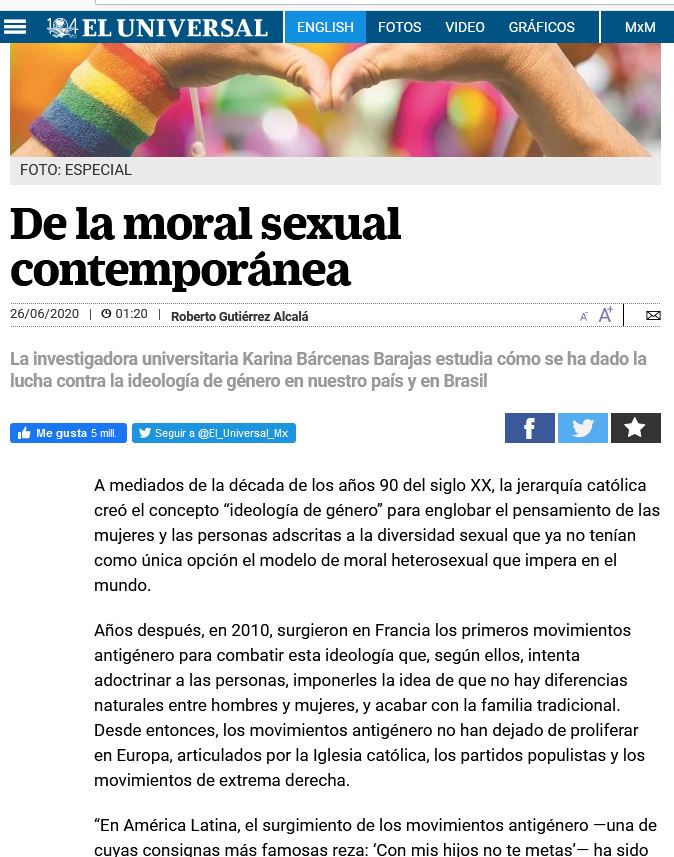 Lee más sobre el artículo De la moral sexual contemporánea