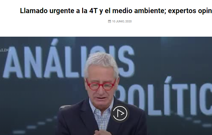 Lee más sobre el artículo Llamado urgente a la 4T y el medio ambiente; expertos opinan