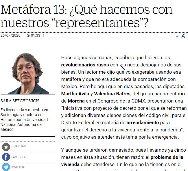 Lee más sobre el artículo Metáfora 13B: ¿Qué hacemos con nuestros representantes?