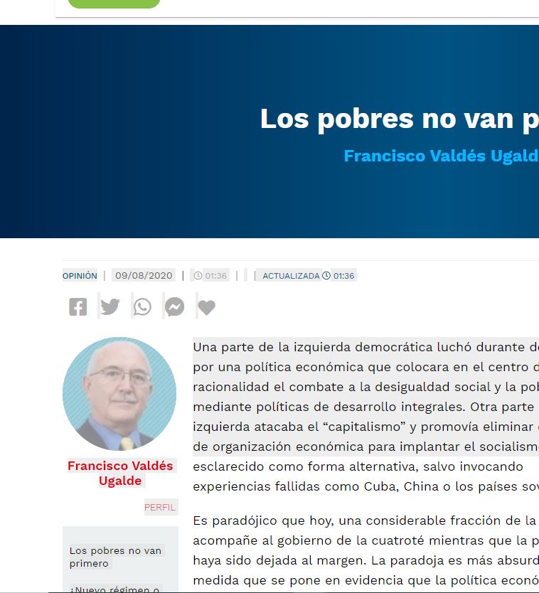 Lee más sobre el artículo Los pobres no van primero