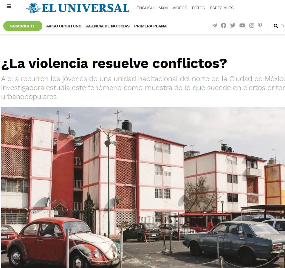 Lee más sobre el artículo La violencia como mecanismo de resolución de conflictos