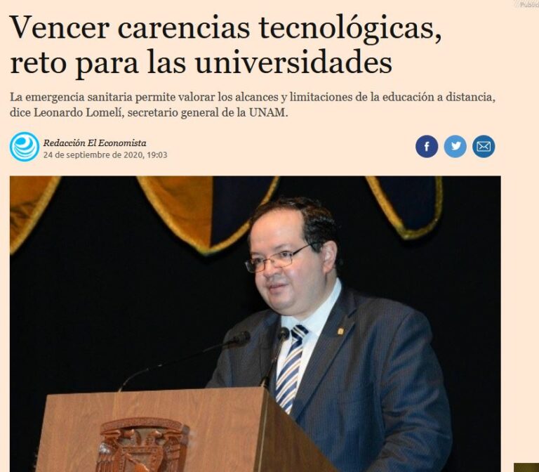 Lee más sobre el artículo Vencer carencias tecnológicas, reto para las universidades