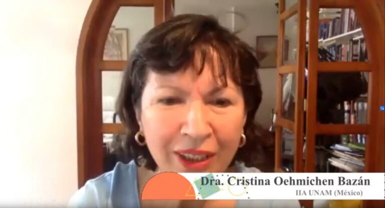 Lee más sobre el artículo Entrevista Cristina Oehmichen Bazán