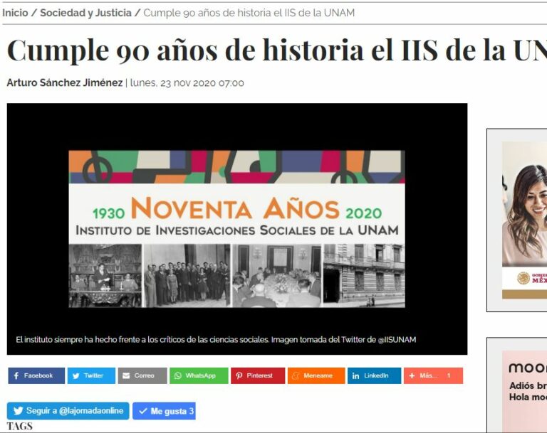 Lee más sobre el artículo Cumple 90 años de historia el IIS de la UNAM