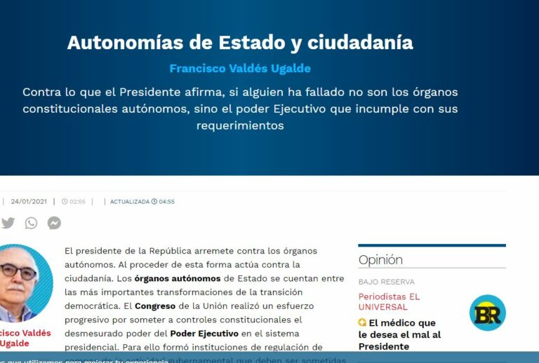 Lee más sobre el artículo Autonomías de Estado y ciudadanía