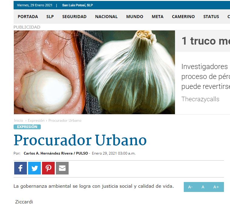 Lee más sobre el artículo Procurador Urbano