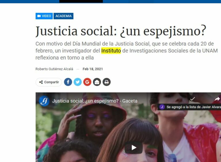 Lee más sobre el artículo Justicia social: ¿un espejismo?