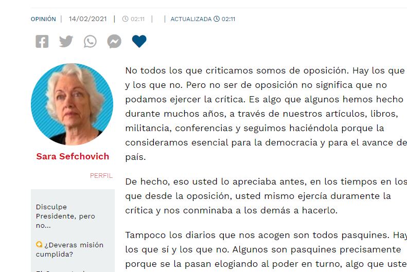 Lee más sobre el artículo Disculpe Presidente, pero no…