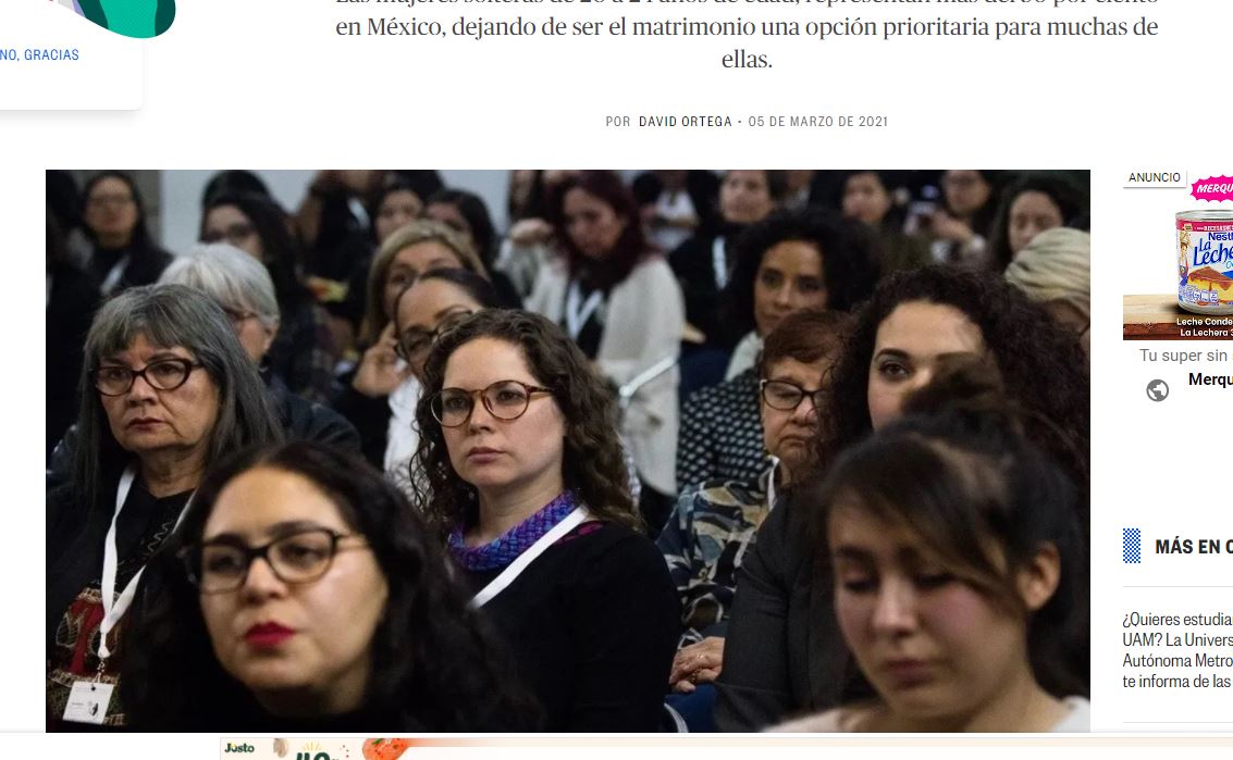 Lee más sobre el artículo Mujeres solteras en México, un número en aumento que transforma el estatus social