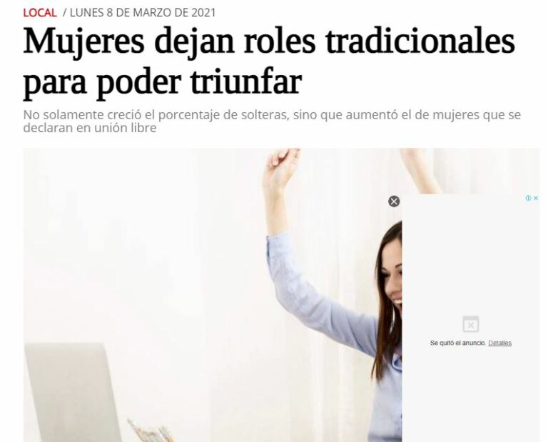 Lee más sobre el artículo Mujeres dejan roles tradicionales para poder triunfar