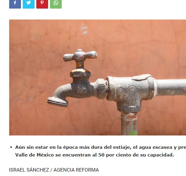 Lee más sobre el artículo Viven 2 mil 200 millones de personas sin acceso a agua