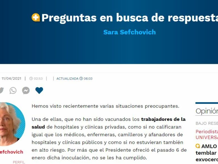 Lee más sobre el artículo Preguntas en busca de respuestas