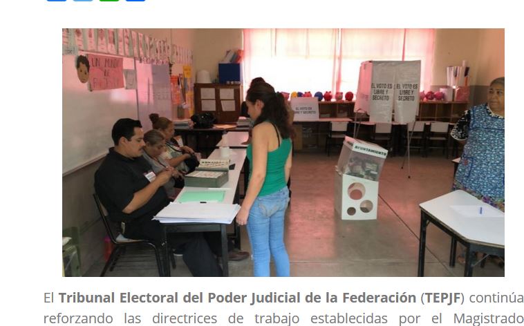 Lee más sobre el artículo Fortalece el Tribunal Electoral vínculo con la ciudadanía a través de análisis de discursos