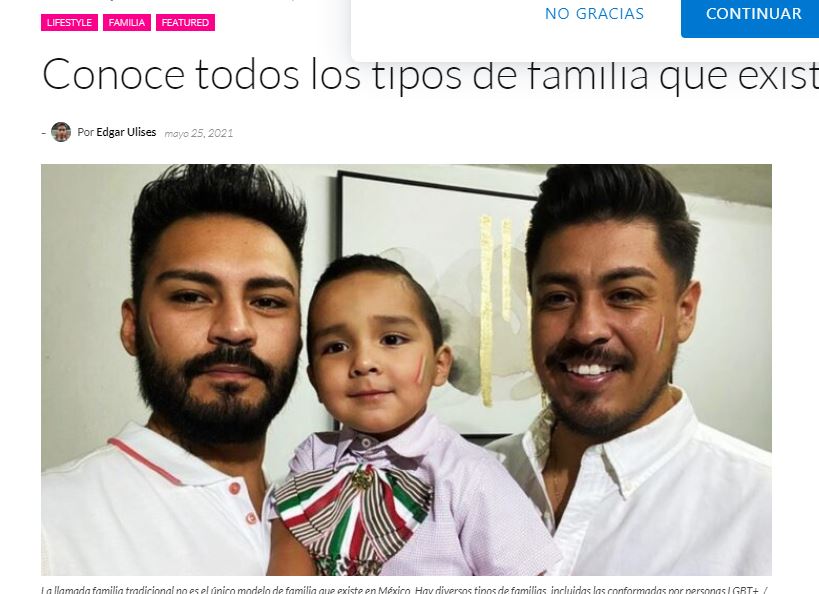 Lee más sobre el artículo Conoce todos los tipos de familia que existen en México