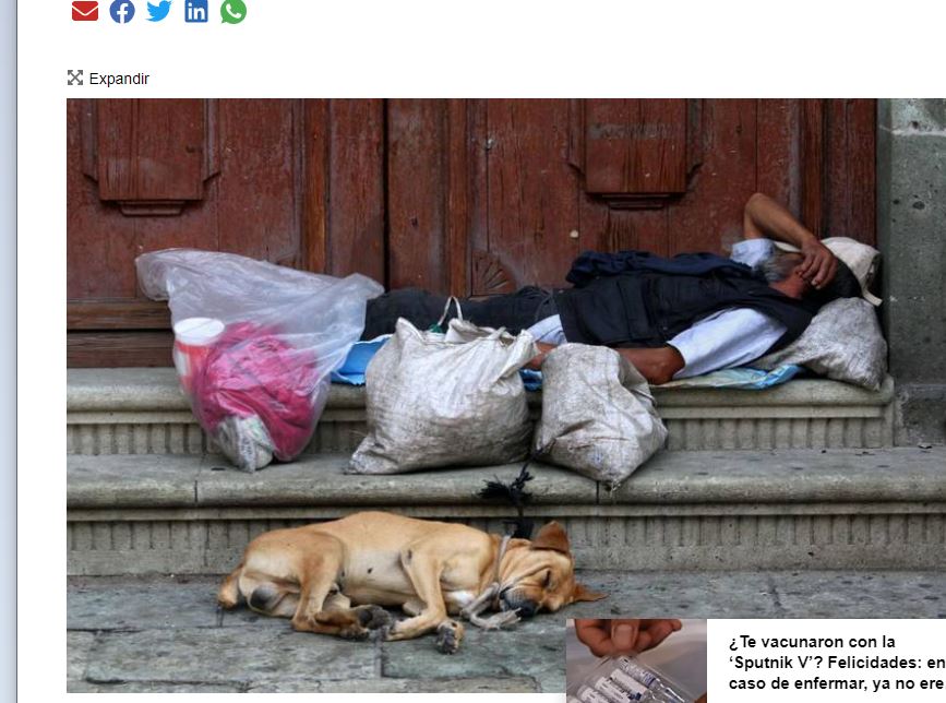 Lee más sobre el artículo ¿Las personas en situación de calle son inmunes al COVID-19?: Estas son las hipótesis