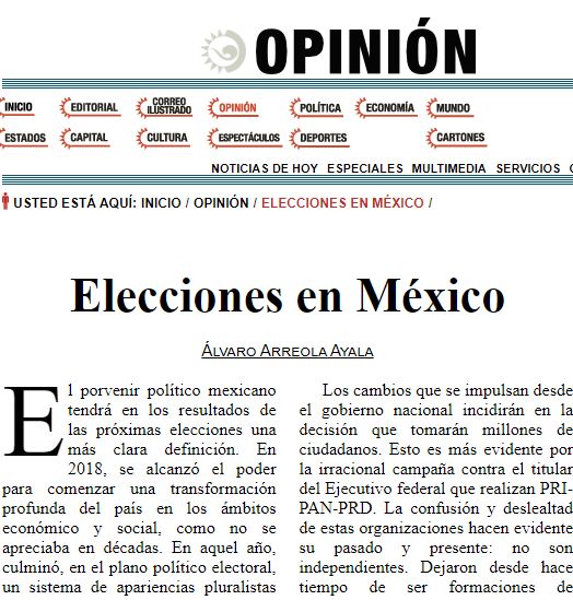 Lee más sobre el artículo Elecciones en México