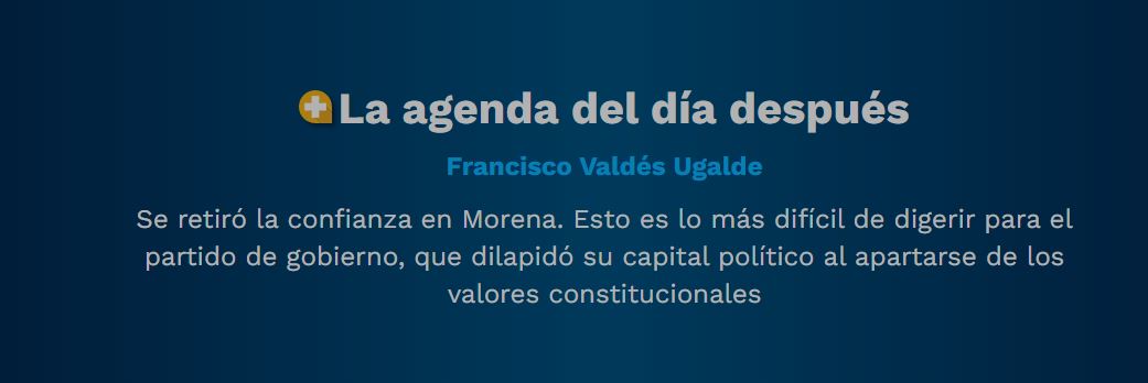 Lee más sobre el artículo La agenda del día después