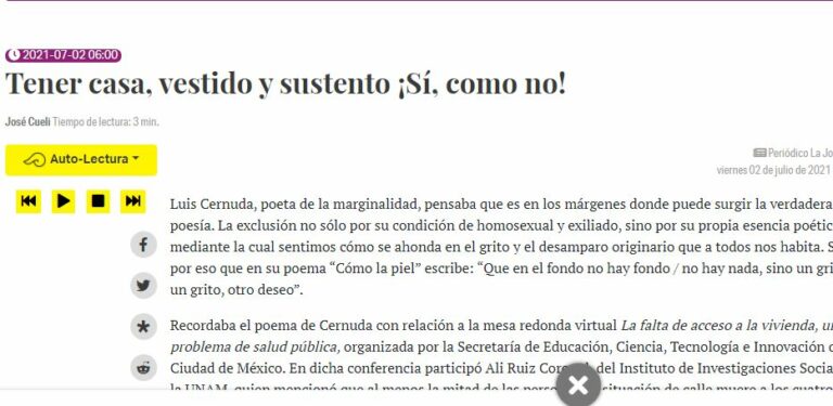 Lee más sobre el artículo ener casa, vestido y sustento ¡Sí, como no!