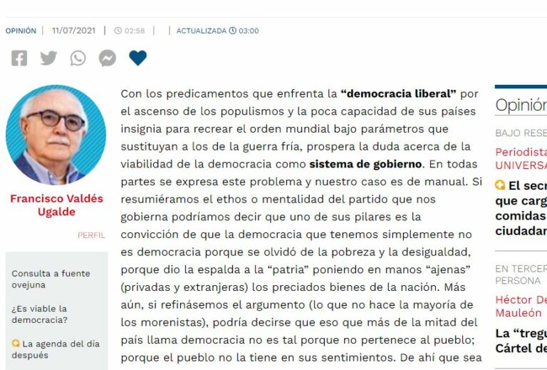 Lee más sobre el artículo ¿Es viable la democracia?