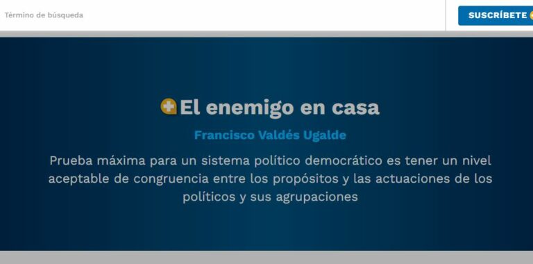 Lee más sobre el artículo El enemigo en casa