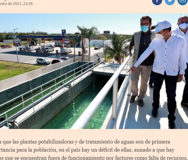 Lee más sobre el artículo Registra México déficit en plantas para tratar agua